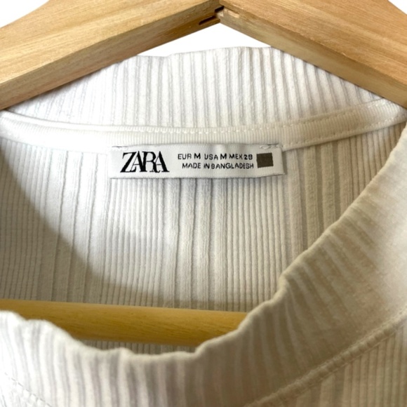 2 Bundle Zara Tank Tops Black & White - Picture 6 of 8